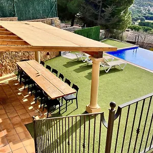  Villa Casa Mas Ambros Con Piscina Desbordante
